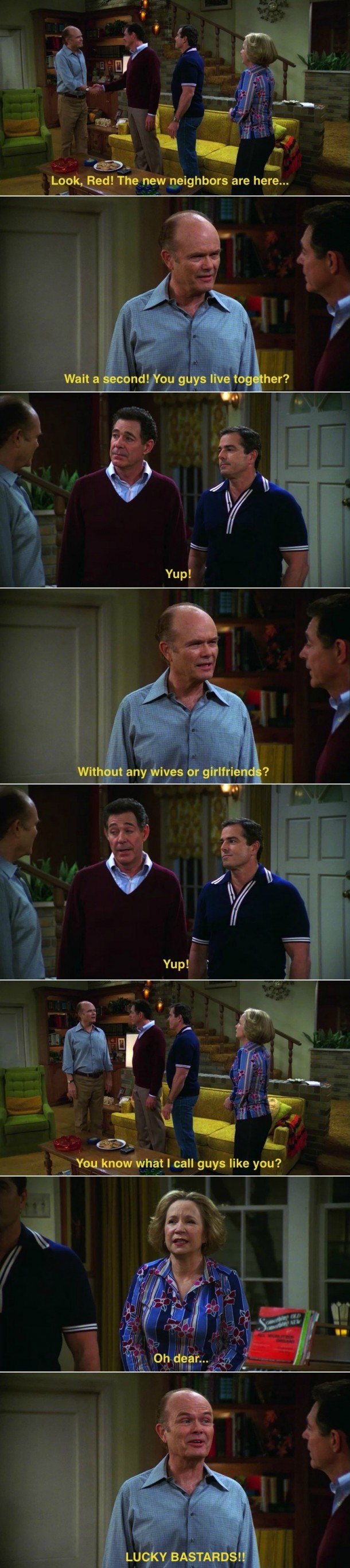 Red Forman meets the neighbors