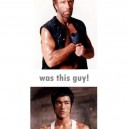 Chuck Norris only threat! Bruce Lee!