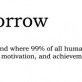 The Definition of Tomorrow