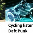 Cycling Listening To Daft Punk