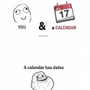Difference Between You And a Calendar
