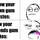 How Gum Tastes