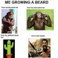 Me Growing a Beard