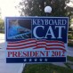 Keyboard Cat For President 2012!