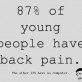 Young People With Back Pain