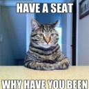 Why Don’t You Have a Seat…
