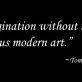 Tom Stoppard – Modern Art