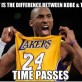 The difference between Kobe and Time