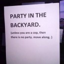 Party In The Backyard