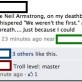 Troll Level: Armstrong