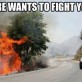 Fire Wants To Fight You