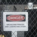 Danger! Lasers and Stuff