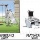 Playground Now and Then
