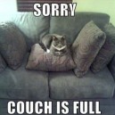 Sorry, Couch is full