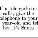 What to do with a telemarketer