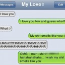 Funny Text Message – Smell
