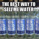 The Best Way to Sell me Water