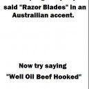 The thing about the Australian Accent