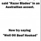 The thing about the Australian Accent