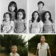 Recreating childhood photos