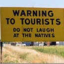 Warning to Tourists
