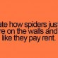 Damn you spiders!