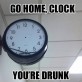Go home clock