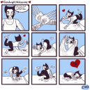 Guess how Wolverine goes to bed