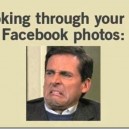 Looking through your old Facebook photos