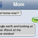 Mom and Google earth