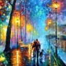 One of the most amazing oil paintings by artist Leonid Afremov