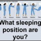 What sleeping position are you?