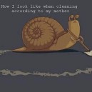 How I look cleaning my room