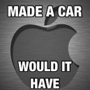 If Apple made a car