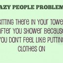 Lazy people problems