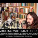 Arguing with Mac users