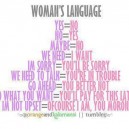 Woman’s Language