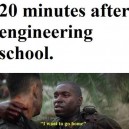 First day at engineering school