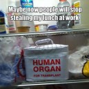 How to stop people from stealing your lunch