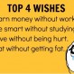 Top 4 Wishes