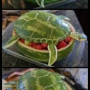 Watermelon Turtle Art