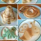 Crazy pancake art