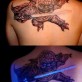 Awesome Glow In The Dark Tattoo!