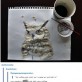 Coffee Painting and Hilarious Comment