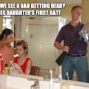 Dad Getting Ready For His Daughters First Date