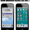 How Android Users See iOS 7