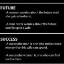 The difference between women and men