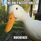 The Only Acceptable Duckface