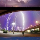 Awesome lightning strikes