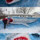 Giant snow shark